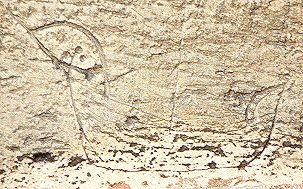 graffito de navire